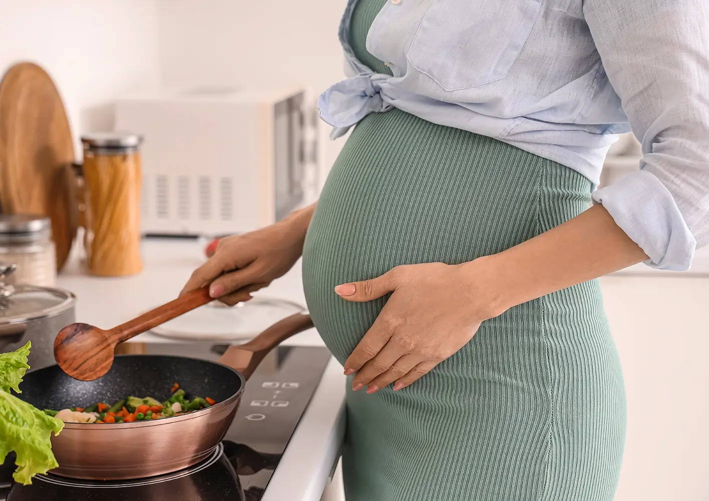Eating for two? We look at pregnancy myths about food